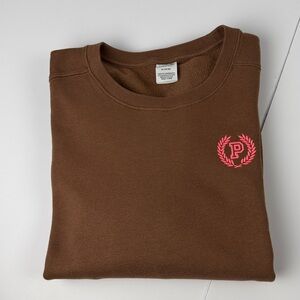 PINK Victoria's Secret Brown Sweatshirt